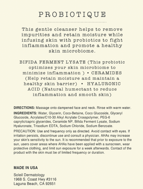 Probiotique Gentle Cleanser